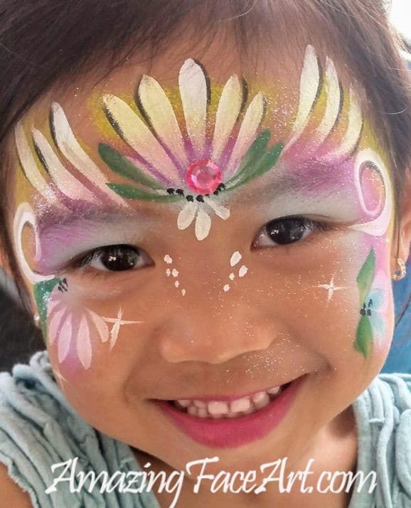 princess face painting CT
