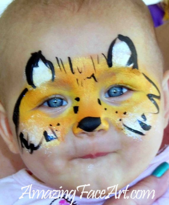 fox face painting CT