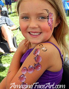059 - Butterfly Face Painting