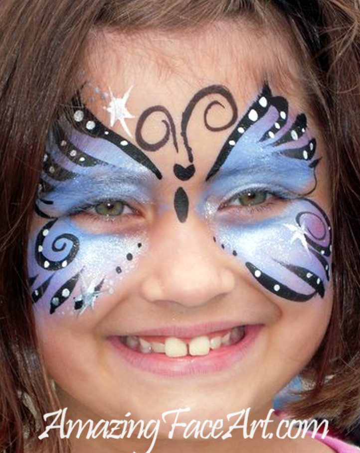 butterfly face painting west hartford CT